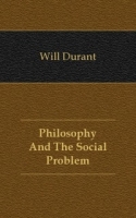 Philosophy And The Social Problem артикул 7486c.