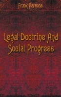 Legal Doctrine And Social Progress артикул 7487c.